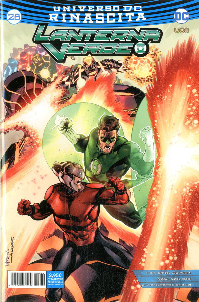 LANTERNA VERDE SERIE 2012 28-LION- nuvolosofumetti.