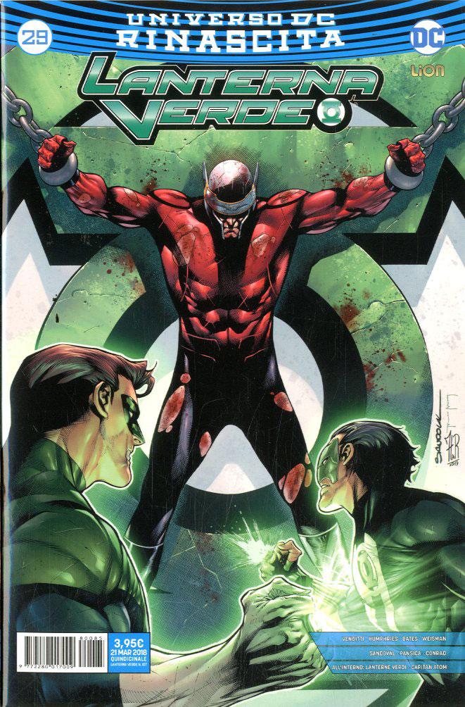 Lanterna Verde rinascita 29-LION- nuvolosofumetti.
