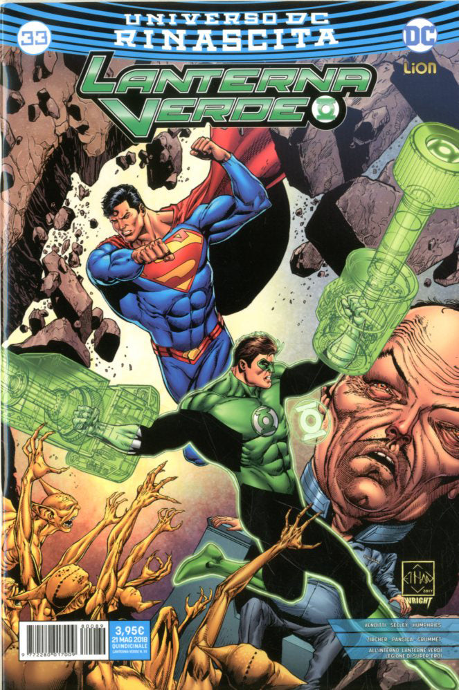 Lanterna verde Rinascita 33-LION- nuvolosofumetti.