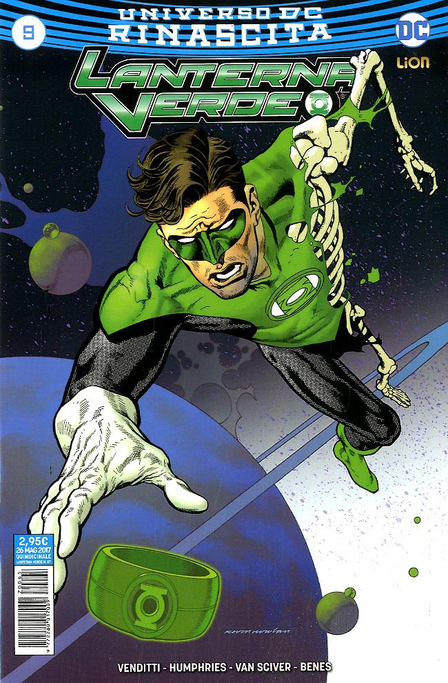 Lanterna verde rinascita 9-LION- nuvolosofumetti.