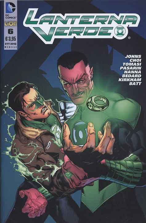 LANTERNA VERDE SERIE 2012 6-LION- nuvolosofumetti.