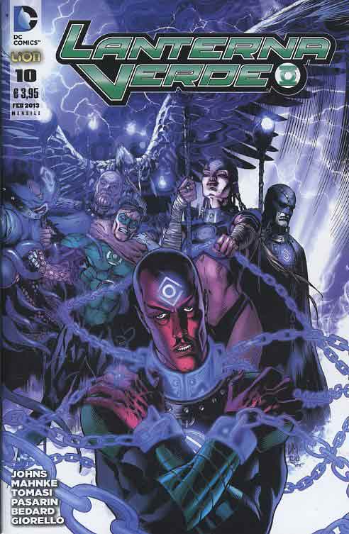 LANTERNA VERDE SERIE 2012 10-LION- nuvolosofumetti.