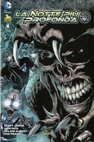 NOTTE Più PROFONDA serie # 4-LION- nuvolosofumetti.