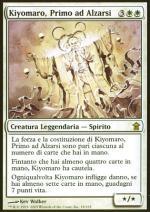 Kiyomaro, Primo ad Alzarsi LIBERATORI DI KAMIGAWA 1018-Wizard of the Coast- nuvolosofumetti.