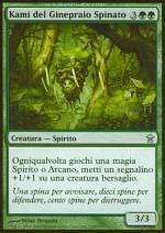 Kami del Ginepraio Spinato foil Liberatori di Kamigawa 1193-Wizard of the Coast- nuvolosofumetti.