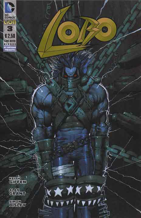 LOBO di Simon Bisley 3-LION- nuvolosofumetti.