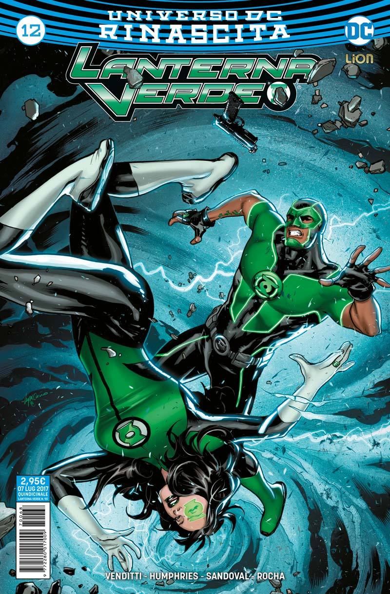 Lanterna verde rinascita 12-LION- nuvolosofumetti.