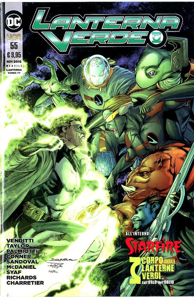 LANTERNA VERDE SERIE 2012 55-LION- nuvolosofumetti.