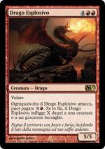 Drago Esplosivo foil M 12 6251-Wizard of the Coast- nuvolosofumetti.