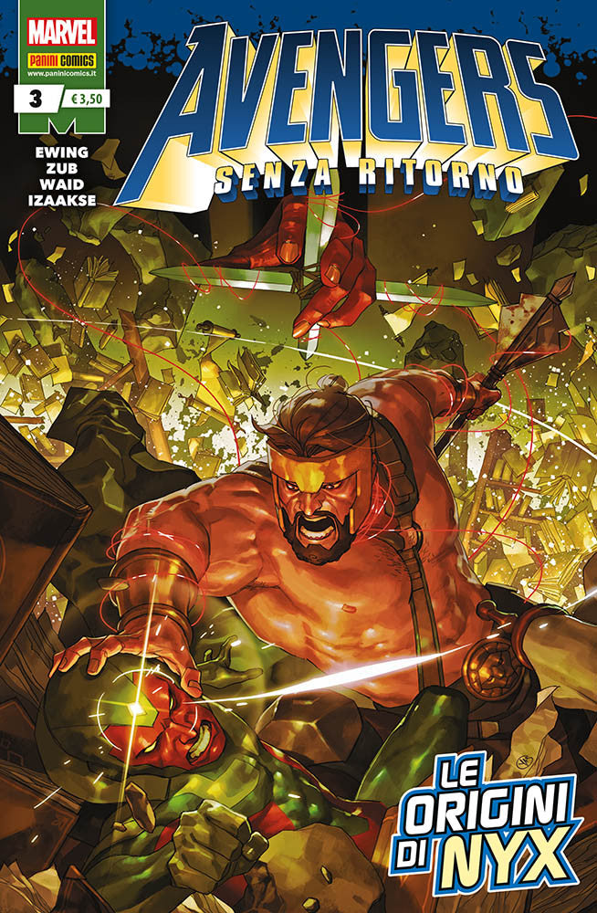 Avengers senza ritorno 3-PANINI COMICS- nuvolosofumetti.