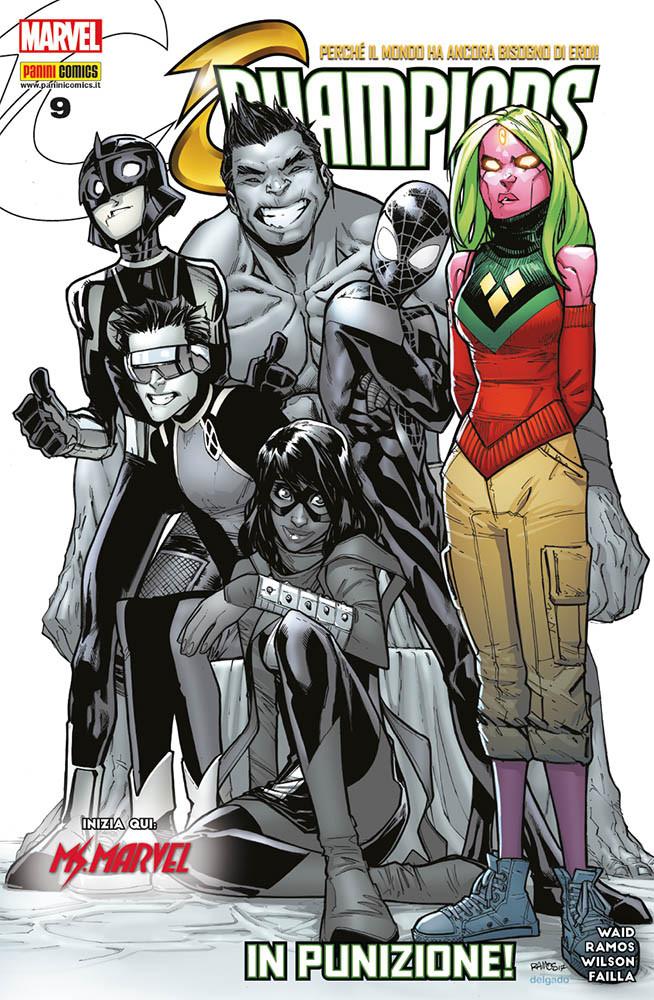 Champions 9-PANINI COMICS- nuvolosofumetti.