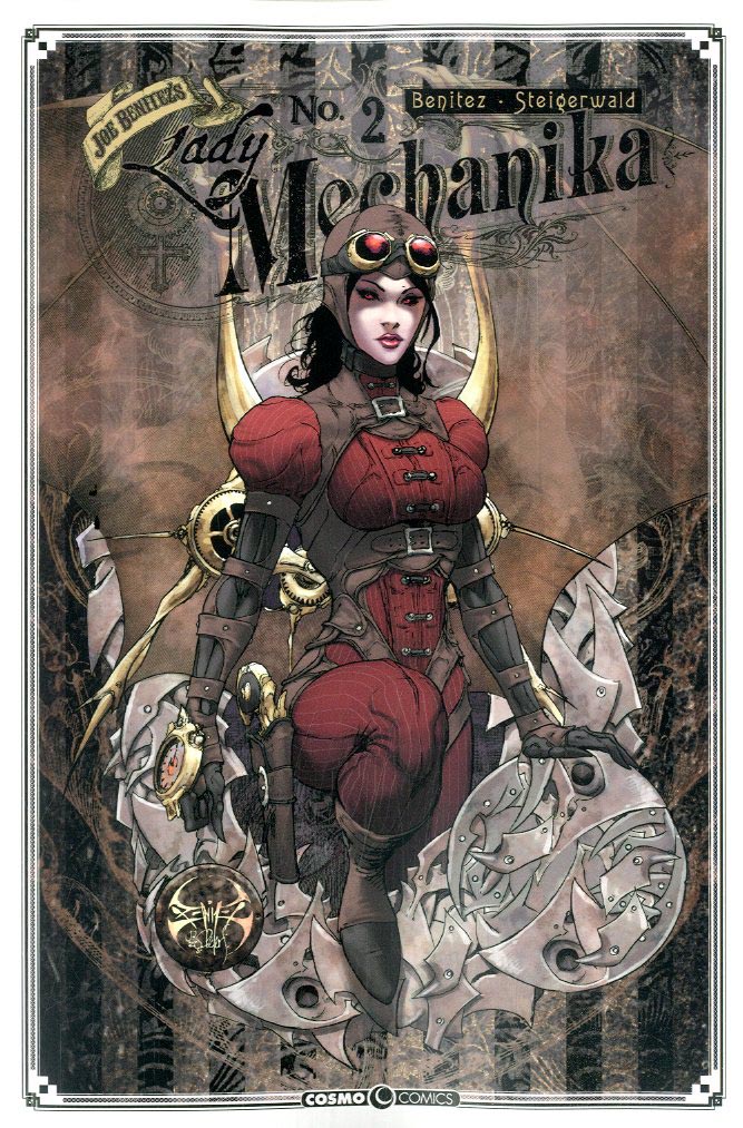 Lady Mechanika 2-editoriale Cosmo- nuvolosofumetti.