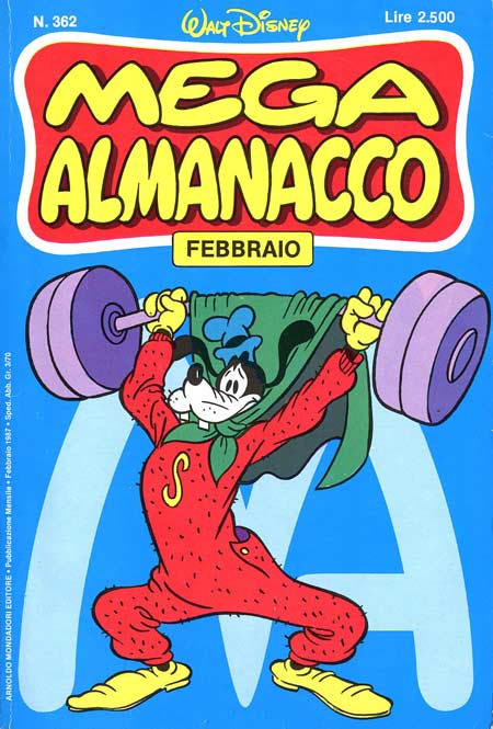 MEGA ALMANACCO 362-MONDADORI- nuvolosofumetti.