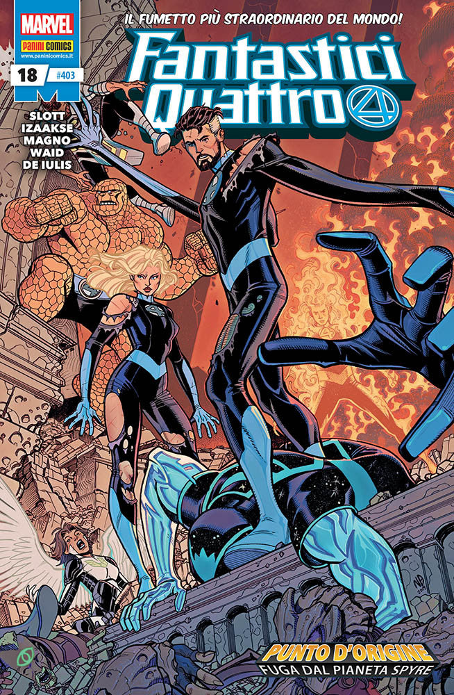 Fantastici quattro nuovo inizio 403, PANINI COMICS, nuvolosofumetti,