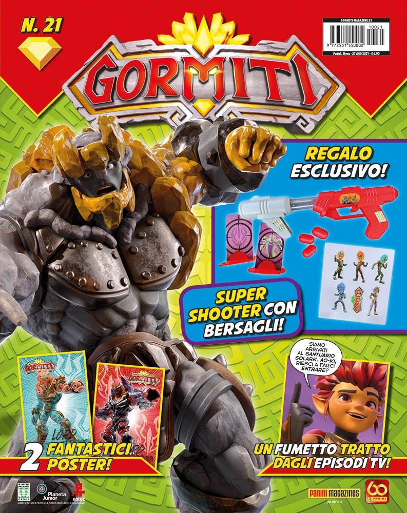 Gormiti magazine 21