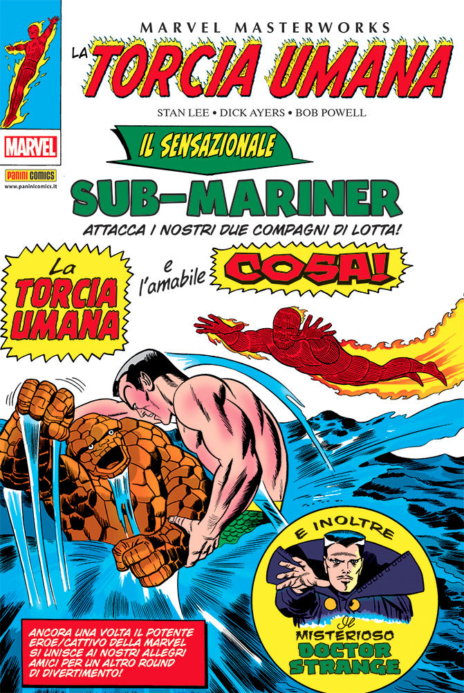 Marvel Masterworks la Torcia umana 2-PANINI COMICS- nuvolosofumetti.