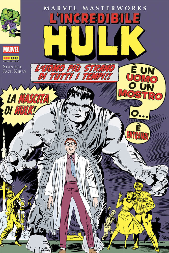 MARVEL MASTERWORKS L'INCREDIBILE HULK 1-Panini Comics- nuvolosofumetti.