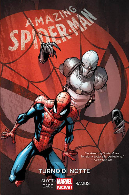 AMAZING SPIDER-MAN VOLUME - TURNO DI NOTTE 4-PANINI COMICS- nuvolosofumetti.
