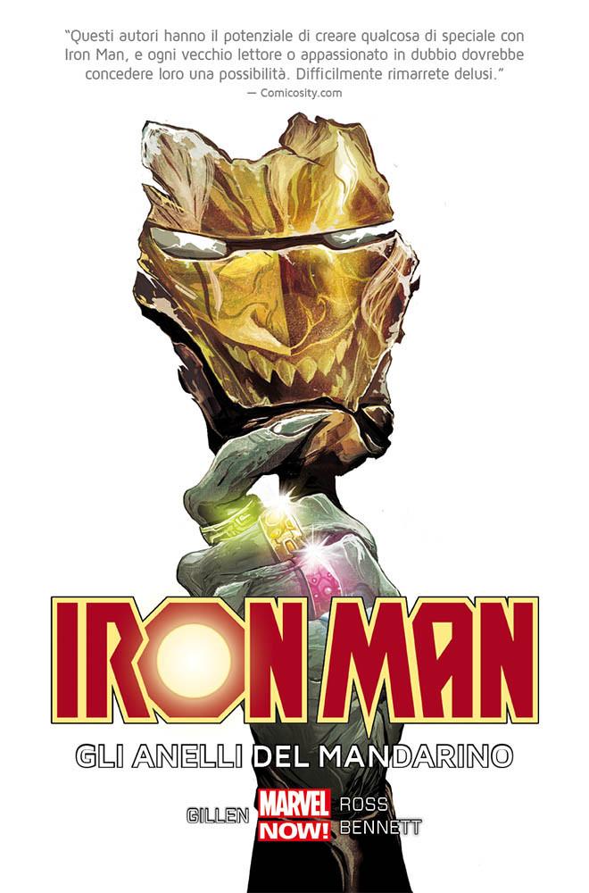IRON MAN VOLUME 5 GLI ANELLI DEL MANDARINO 5-PANINI COMICS- nuvolosofumetti.
