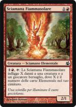 Sciamana Fiammasolare  Aurora 108-Wizard of the Coast- nuvolosofumetti.