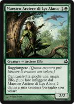 Maestro Arciere di Lys Alana  Aurora 130-Wizard of the Coast- nuvolosofumetti.