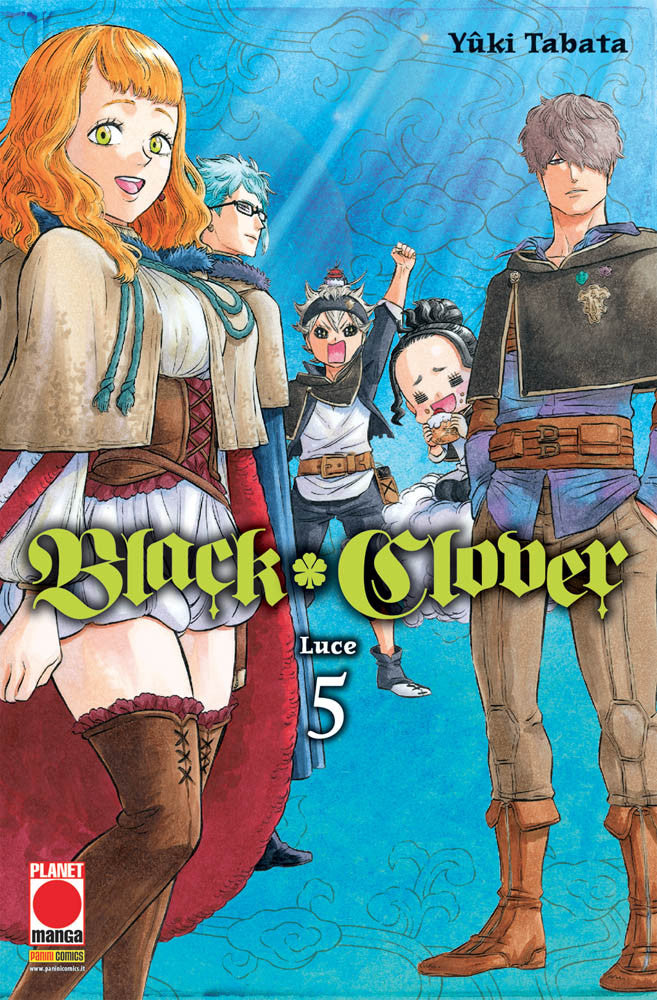 Black Clover ristampa 5-PANINI COMICS- nuvolosofumetti.