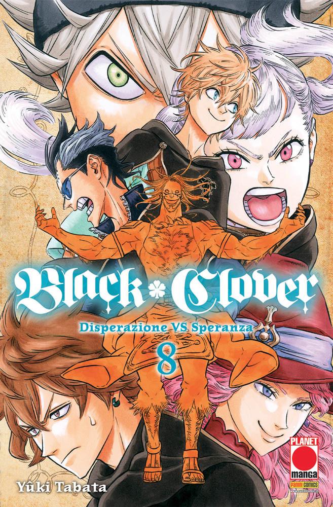 Black Clover 8-PANINI COMICS- nuvolosofumetti.