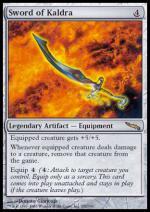 Spada di Kaldra foil MIRRODIN 421-Wizard of the Coast- nuvolosofumetti.