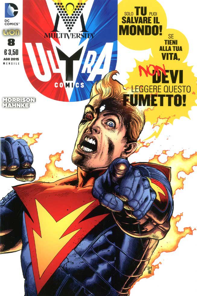 MULTIVERSITY # 8 8, LION, nuvolosofumetti,