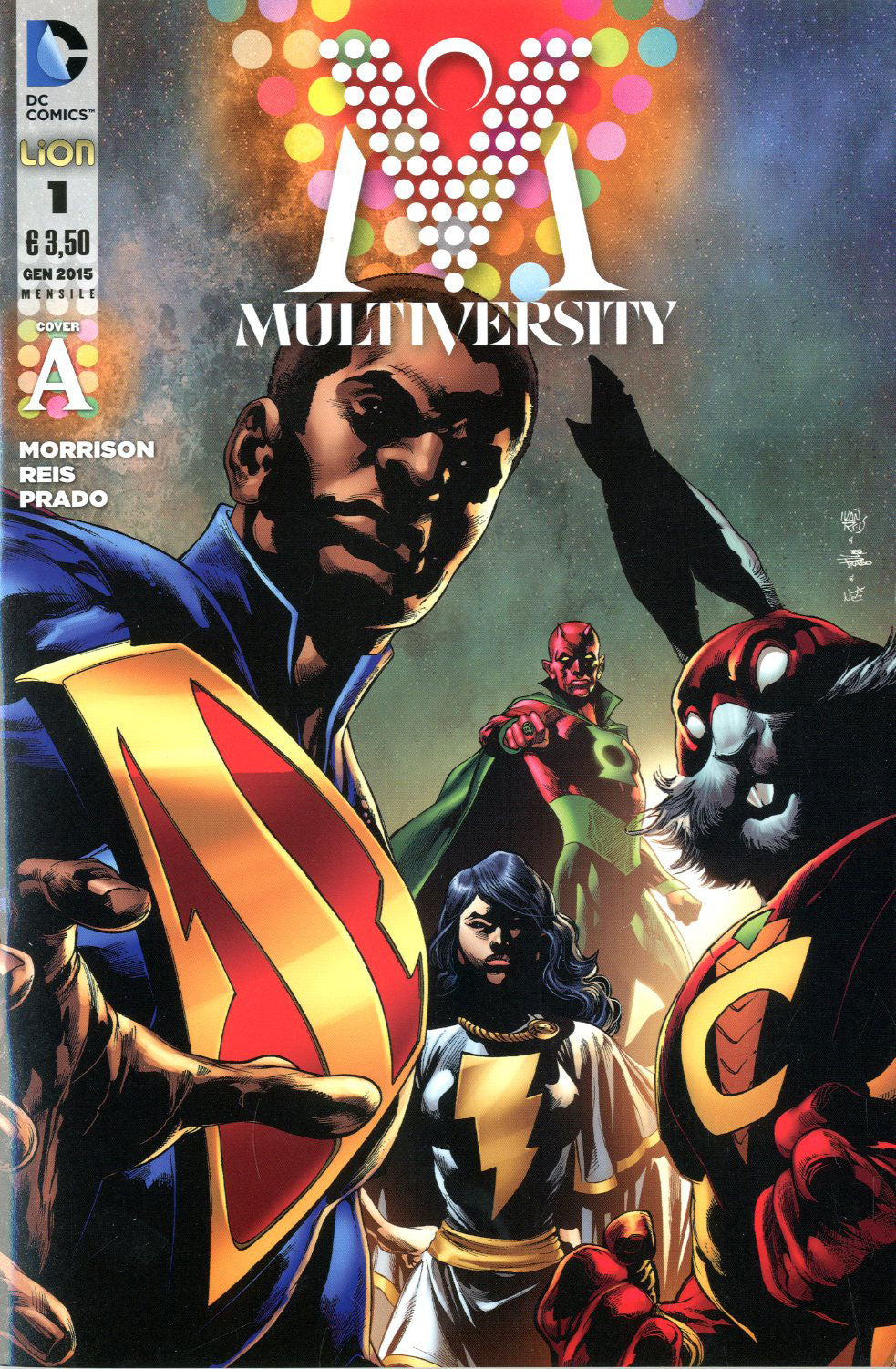 MULTIVERSITY cover A # 1 1-LION- nuvolosofumetti.