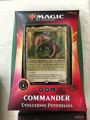 Magic Commander Mazzo Evoluzione Potenziata, wizard of the coast, nuvolosofumetti,