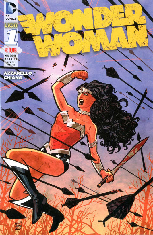WONDER WOMAN # 1-LION- nuvolosofumetti.