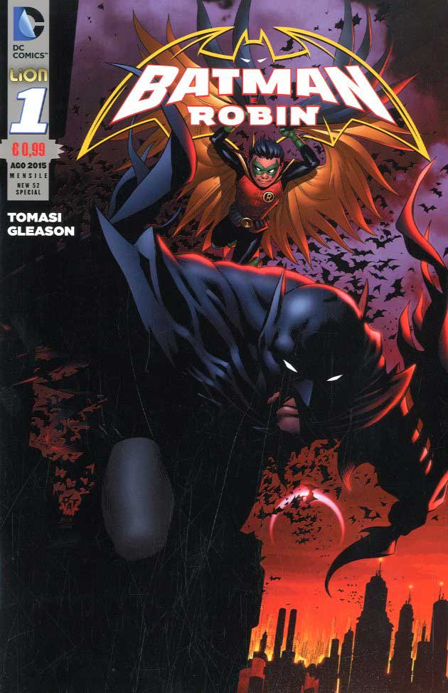 BATMAN E ROBIN 1-LION- nuvolosofumetti.