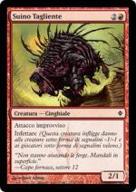 Suino Tagliente Nuova Phyrexia 92-Wizard of the Coast- nuvolosofumetti.
