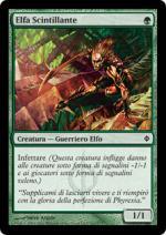 Elfa Scintillante Nuova Phyrexia 111-Wizard of the Coast- nuvolosofumetti.