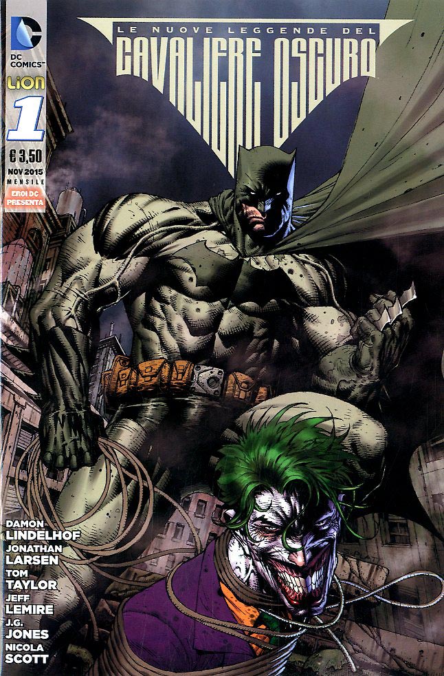 BATMAN le nuove leggende del cavaliere oscuro 1-LION- nuvolosofumetti.