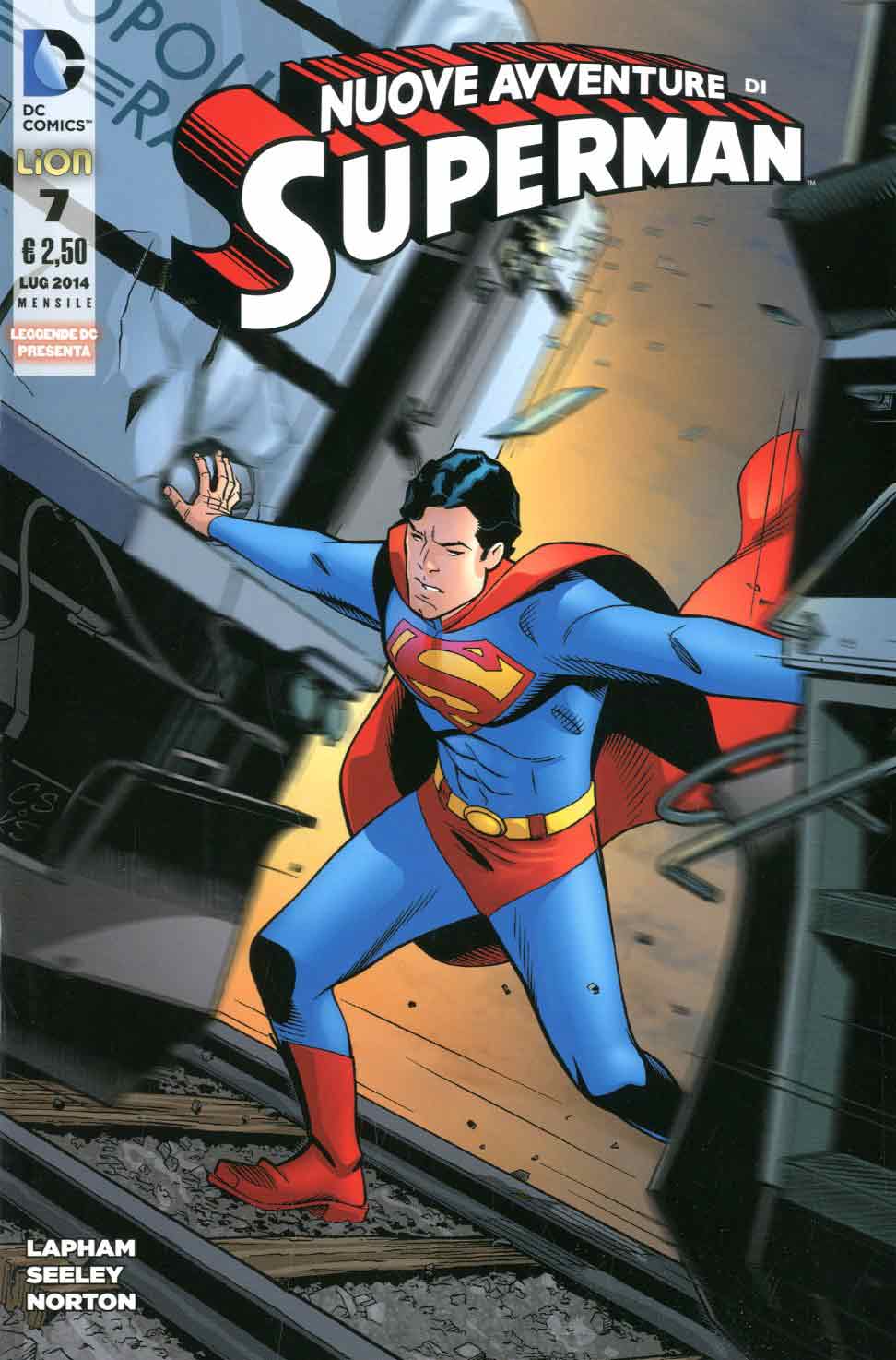 Superman Le nuove avventure 7, LION, nuvolosofumetti,