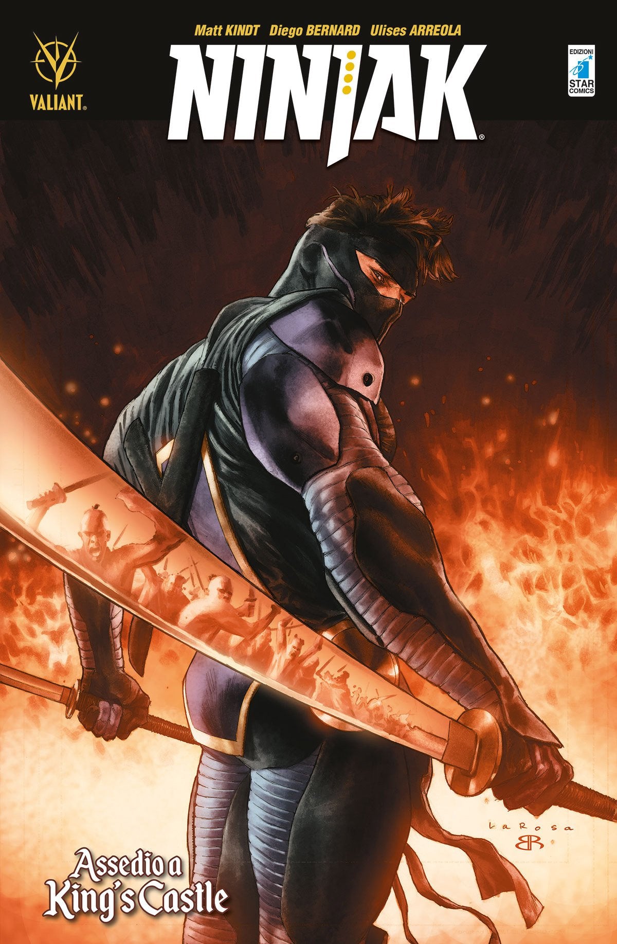 NINJAK 4 ASSEDIO A KING`S CASTLE 4-EDIZIONI STAR COMICS- nuvolosofumetti.