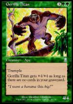 Titano Gorilla ODISSEA 1241-Wizard of the Coast- nuvolosofumetti.