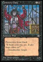 Cancello del Cimitero ORIGINI 2054-Wizard of the Coast- nuvolosofumetti.