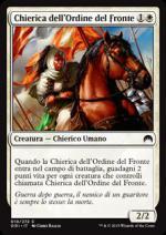 CHIERICA DELL'ORDINE DEL FRONTE Origins - 2015 3010-Wizard of the Coast- nuvolosofumetti.
