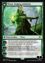 NISSA, SAGGIA ANIMISTA/NISSA, VEGGENTE DI BOSCOVASTO Origins - 2015 3189-Wizard of the Coast- nuvolosofumetti.