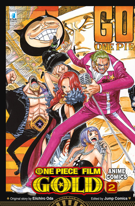 ONE PIECE GOLD IL FILM - ANIME COMICS 2 (DI 2)                                                       2, EDIZIONI STAR COMICS, nuvolosofumetti,