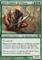 Jedit Ojanen di Efrava foil  CAOS DIMENSIONALE 5184-Wizard of the Coast- nuvolosofumetti.