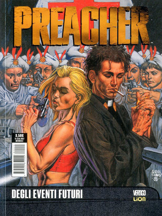 PREACHER serie - degli eventi futuri 7-LION- nuvolosofumetti.