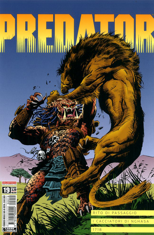 PREDATOR serie economica 19, SALDAPRESS, nuvolosofumetti,