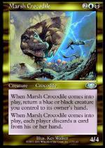 COCCODRILLO PALUSTRE  congiunzione 115-Wizard of the Coast- nuvolosofumetti.