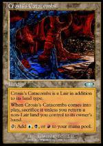 Catacombe di Crosis foil  congiunzione 152-Wizard of the Coast- nuvolosofumetti.