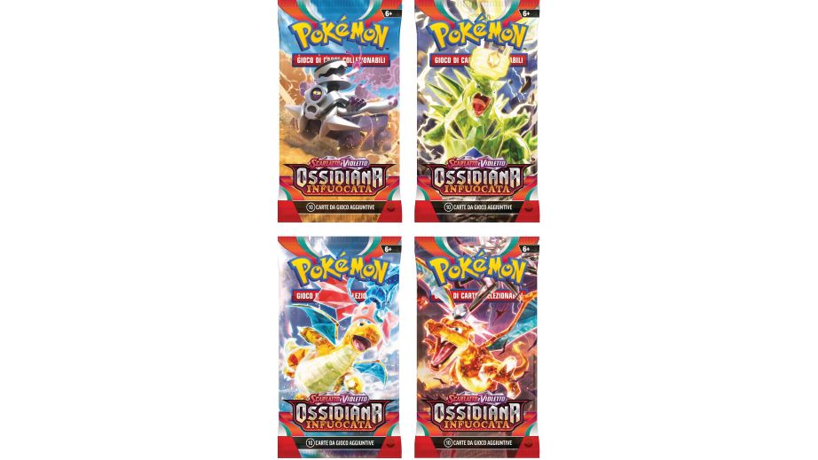 Pokemon scarlatto e violetto 03 busta da 10 carte