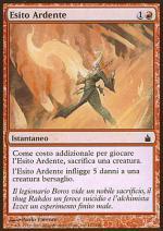 Esito Ardente RAVNICA 122-Wizard of the Coast- nuvolosofumetti.